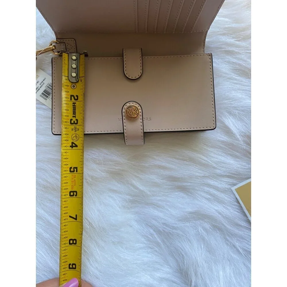 Michael Kors Jet Set Small Phone Case,  Wristlet Wallet, Soft Pink